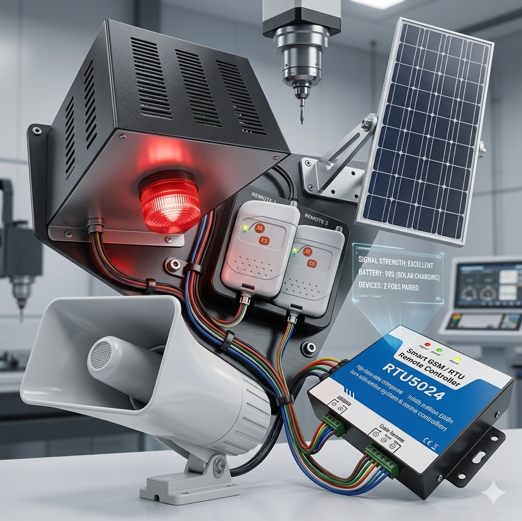 AlertaNorte Solar Alarm System
